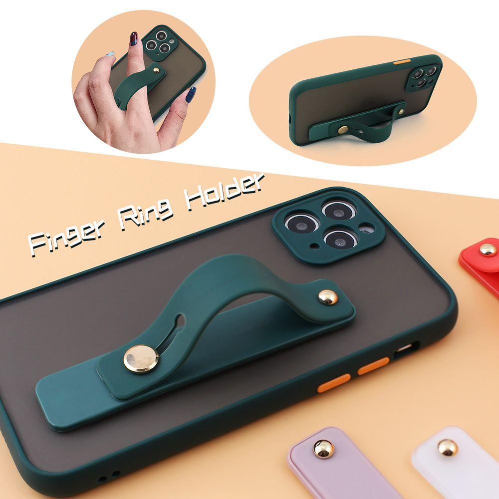 Giá Đỡ Điện Thoại Bằng Silicon Màu Kẹo Chống Trượt Tiện Dụng