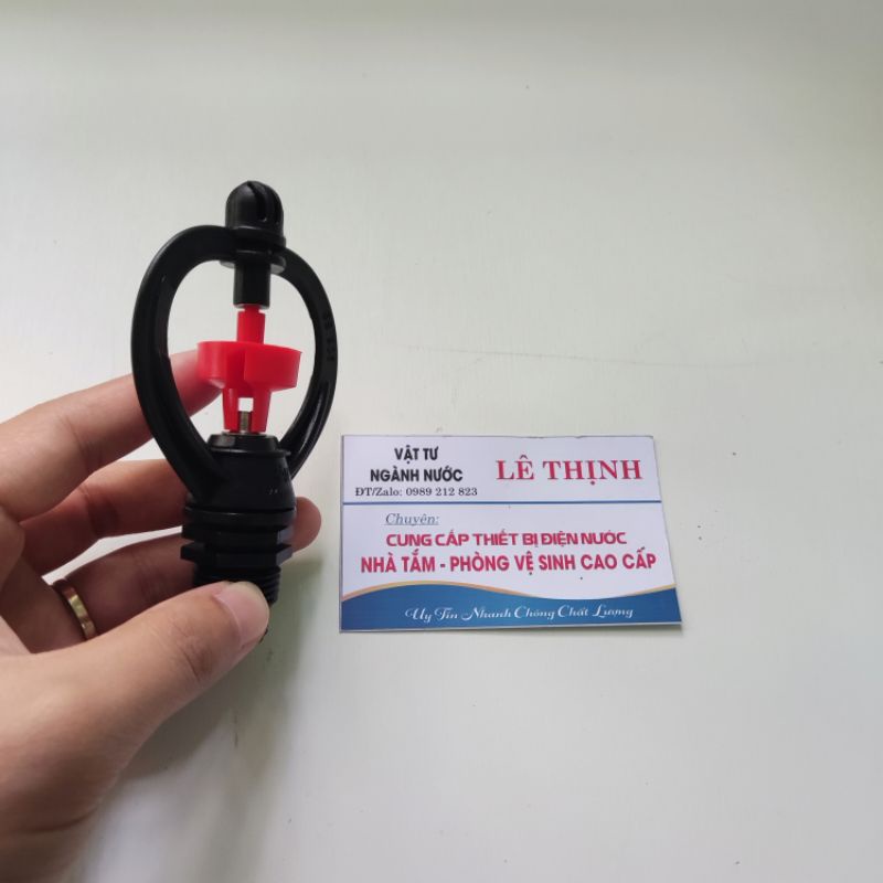 Quay mái tưới vườn bằng nhựa abs