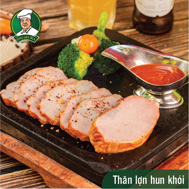 Thăn lợn hun khói Ông già IKA 300g