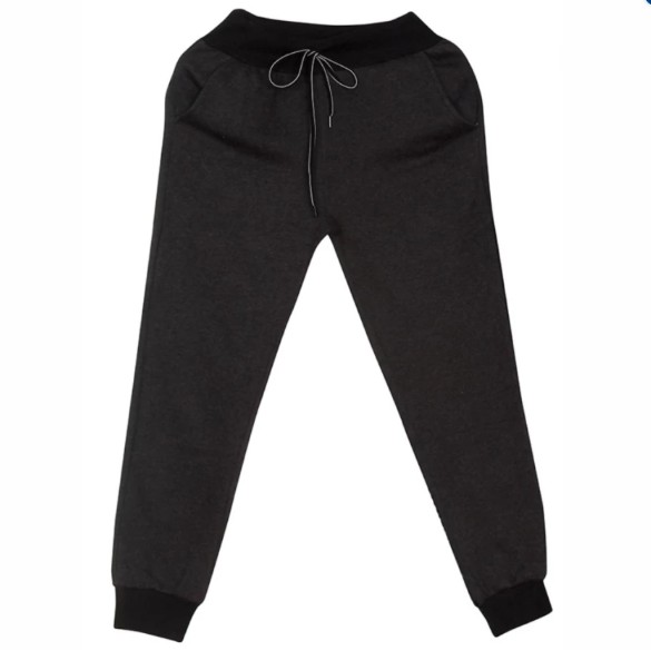 Quần Jogger Nữ Thun Nỉ Bo Gấu