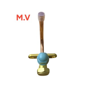 Van khóa cục nóng điều hòa phi 6 phi 10 chất lượng