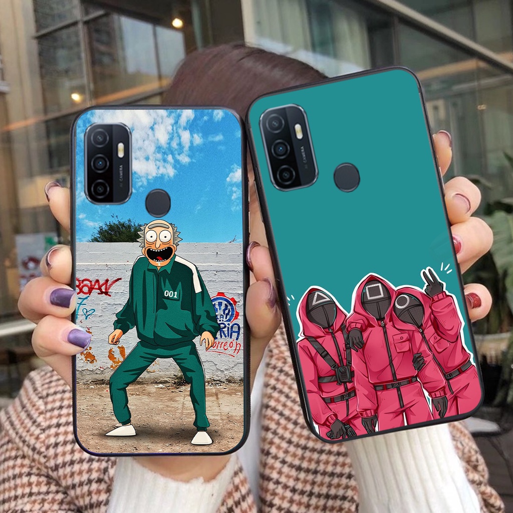 [FREESHIP] ỐP LƯNG OPPO A53 IN HÌNH SIÊU HOT SQUID GAME HÀN QUỐC