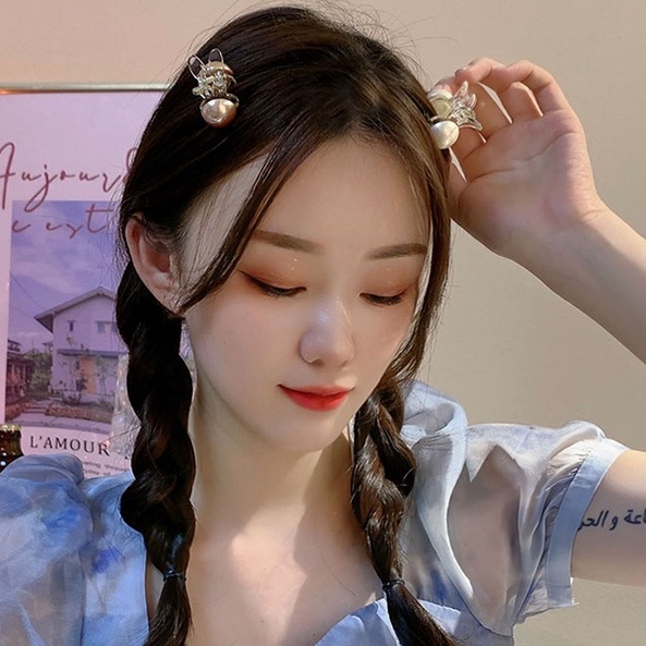 Kẹp Càng Cua Cỡ Nhỏ Tạo Kiểu Tóc Đuôi Ngựa Cho Nữ