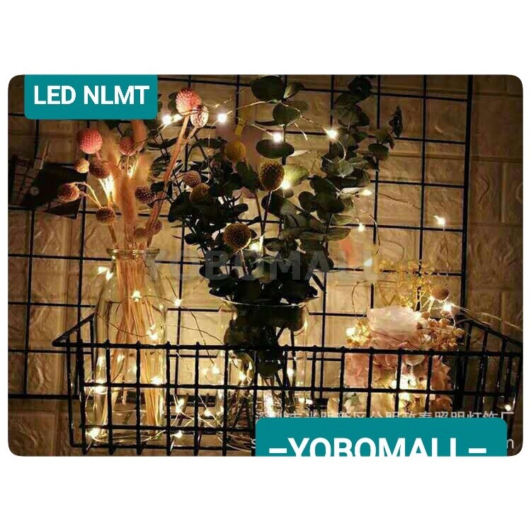 Dây Đèn Led Trang Trí Năng Lượng Mặt Trời Không Thấm Nước - Yobomall