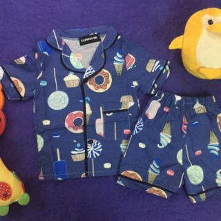 Bộ pizama cộc cho bé