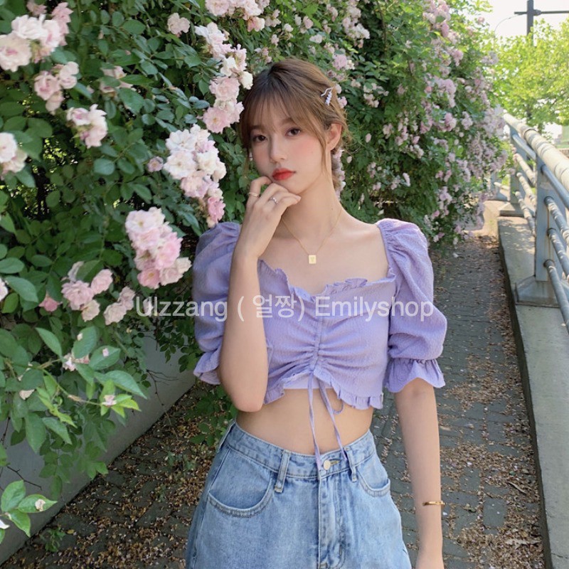 Ulzzang ( 얼짱) -ÁO SƠ MI NỮ