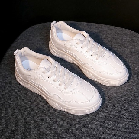 Giày thể thao nữ dáng hàn quốc cao 4cm siêu xinh. Sneaker nữ độn đế.