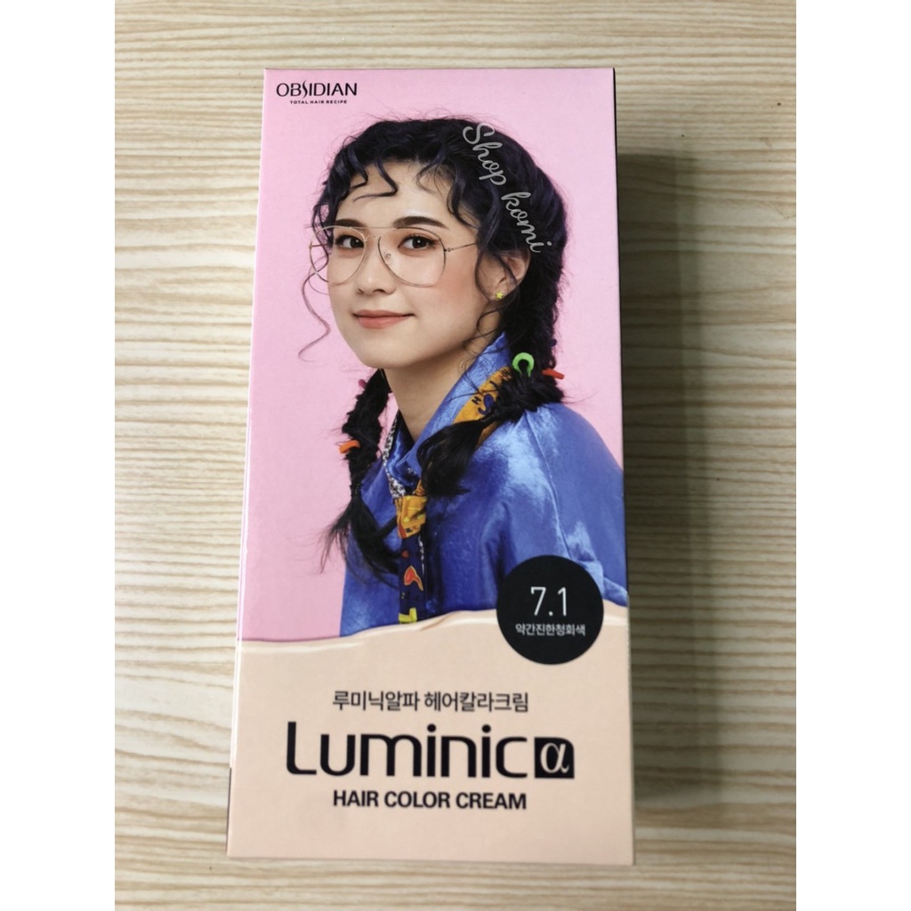 Thuốc Nhuộm Tóc Obsidian Luminic Hair Color Cream Chính Hãng Hàn Quốc