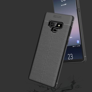 Ốp lưng Samsung Note 9 silicon giả da Auto Focus