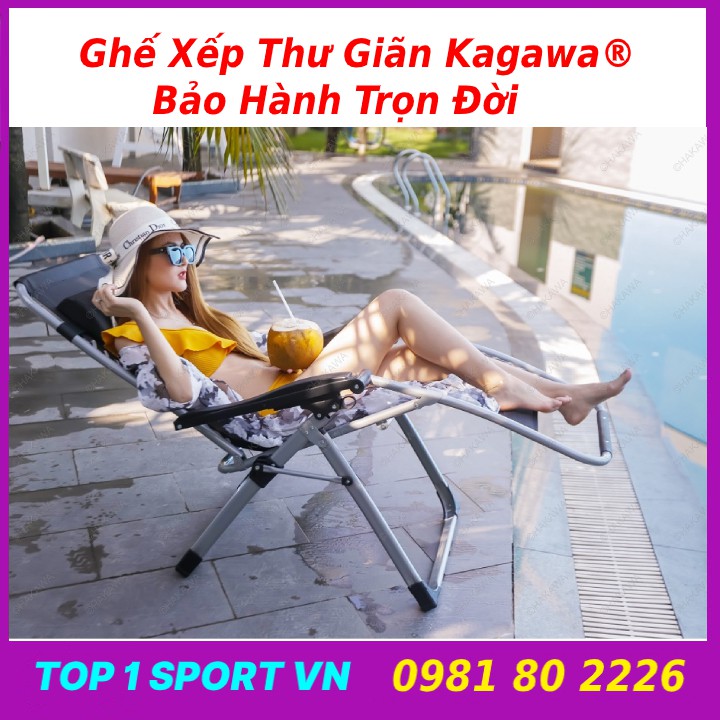 Ghế xếp thư giãn Kagawa®  - Thế hệ ghế gấp xếp văn phòng ngủ trưa 4.0 - Nâng tầm giá trị giấc ngủ - Bảo hành trọn đời