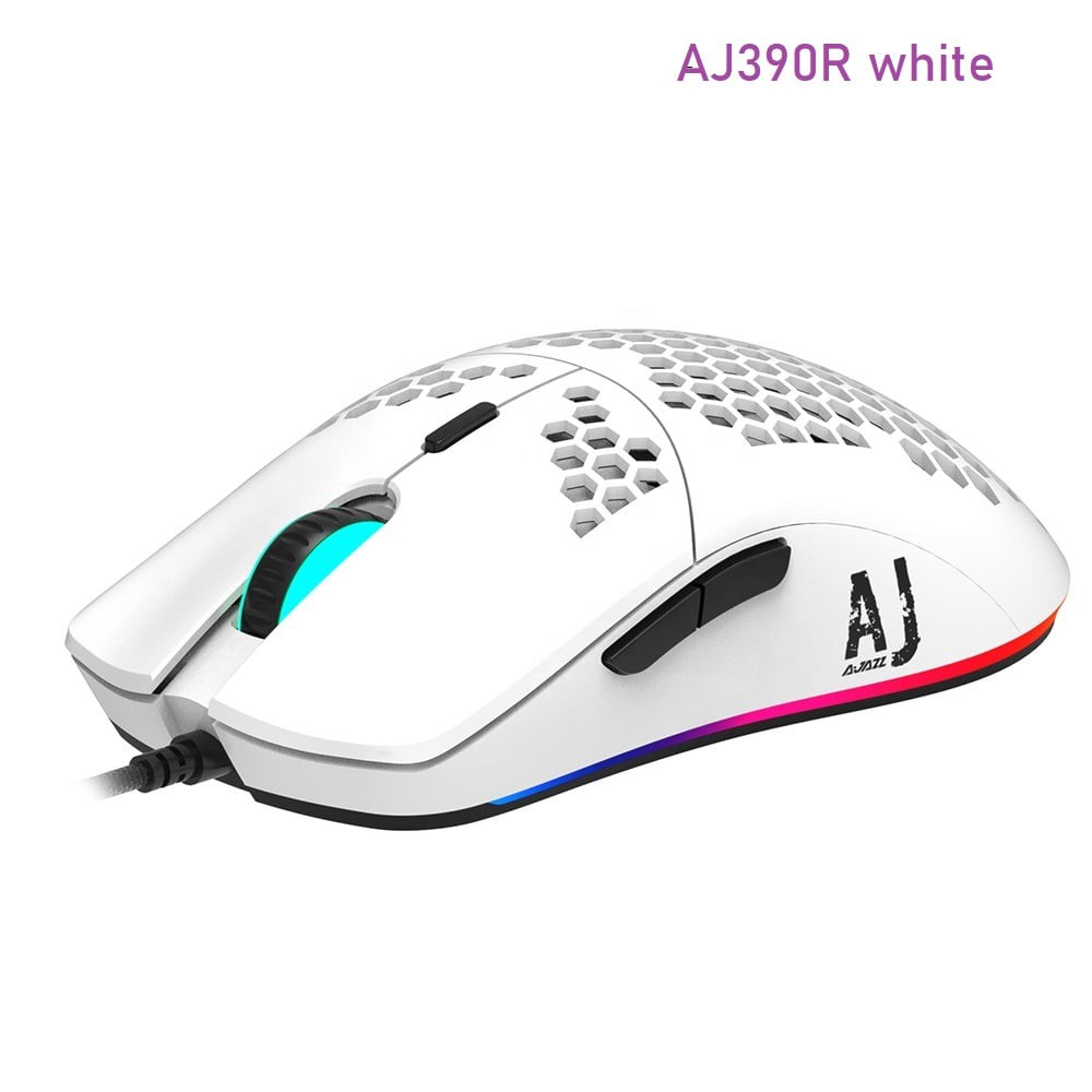 Chuột Gaming Ajazz AJ390 Black/White