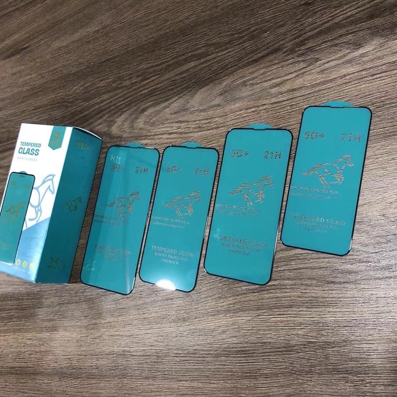 Kính Cường Lực Toàn Màn Hình Chuyên Dụng Cho Iphone 13 12 Mini 8 7 6S 6 Plus