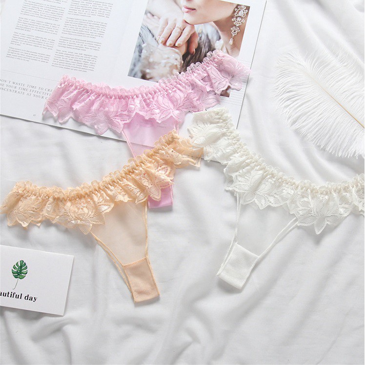 Quần lót nữ sexy ren kiểu cao cấp, trẻ trung, thoải mái, thoát mát (MS 03043) Anna Shop