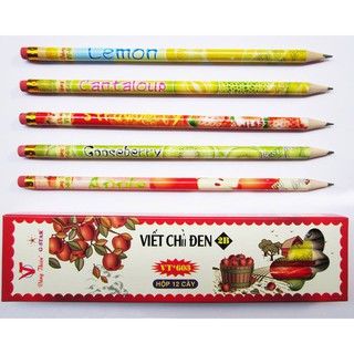 Hộp 12 cây viết chì gỗ 2b cao cấp gstar vt603
