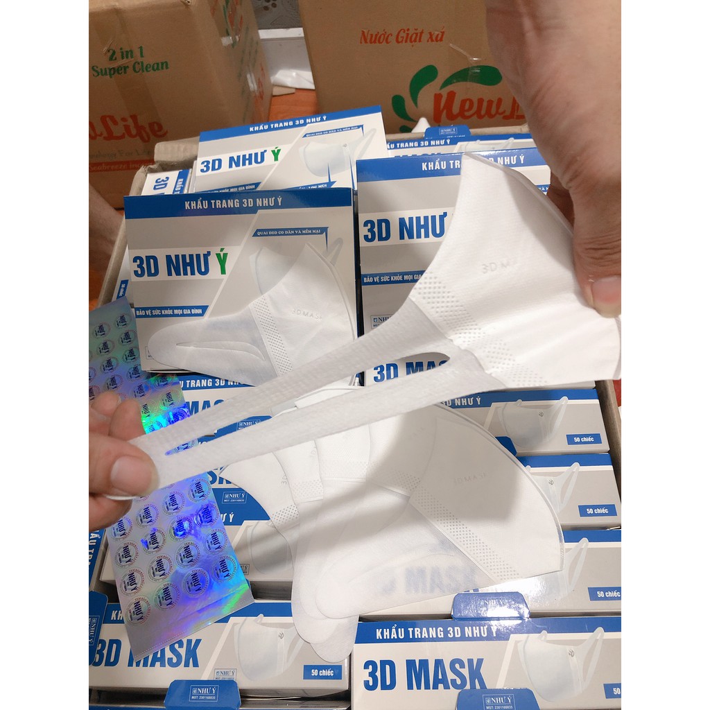 [Hộp 50c] Khẩu Trang Họa Tiết 3D Mask Duy Khánh(iMask) Kháng Khuẩn Chính Hãng Công Ty