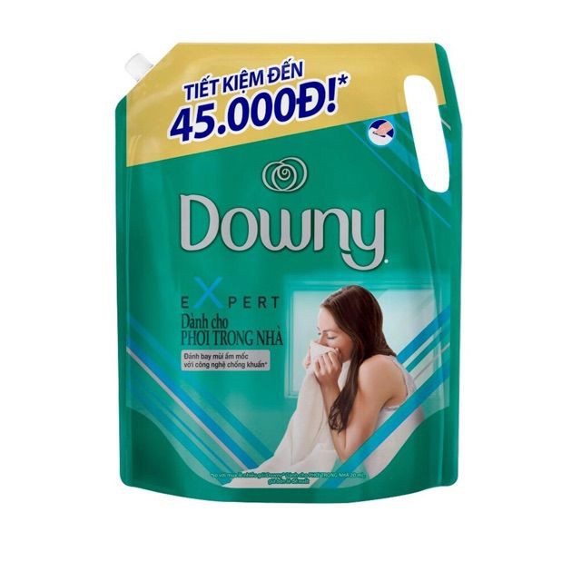 Nước Xả Vải Downy Expert Túi 2,4L Dành Cho Phơi Trong Nhà