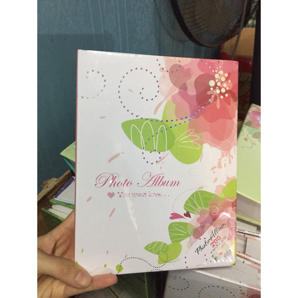 Album ảnh 10x15 đựng 200 ảnh nhiều mẫu đẹp