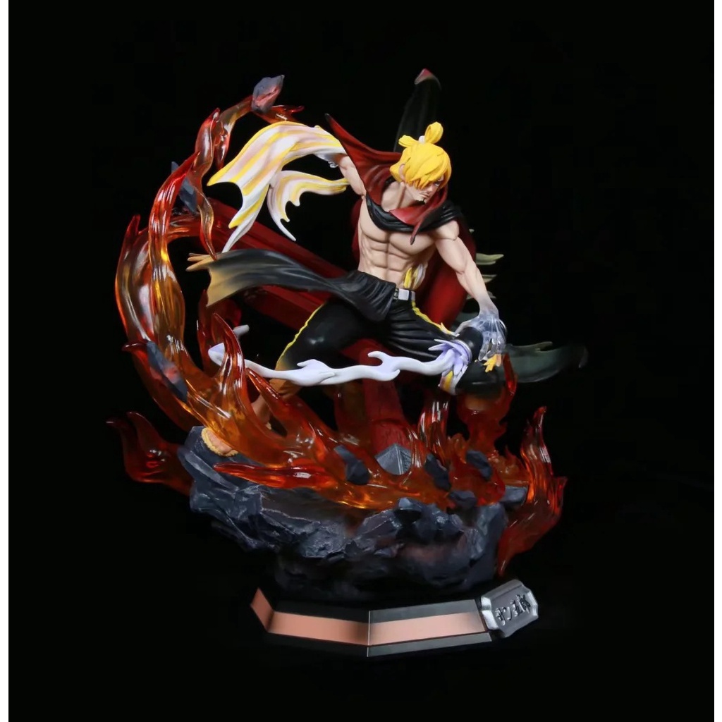 Mô Hình/Figure Sanji hắc ẩn có led cao 36cm có phụ kiện thay thế Mô hình OnePiece giá rẻ