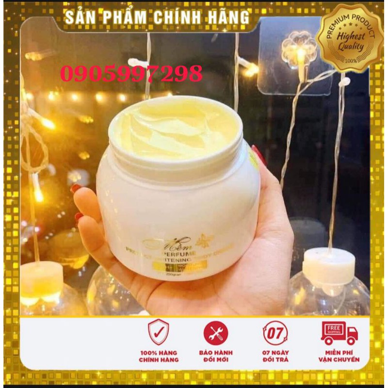 Kem body mềm nước hoa