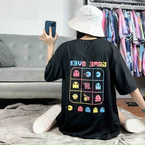 Áo thun nam nữ unisex tay lỡ form rộng freesize SimpleMan in hình 2 mặt đẹp (Mẫu 6) | BigBuy360 - bigbuy360.vn