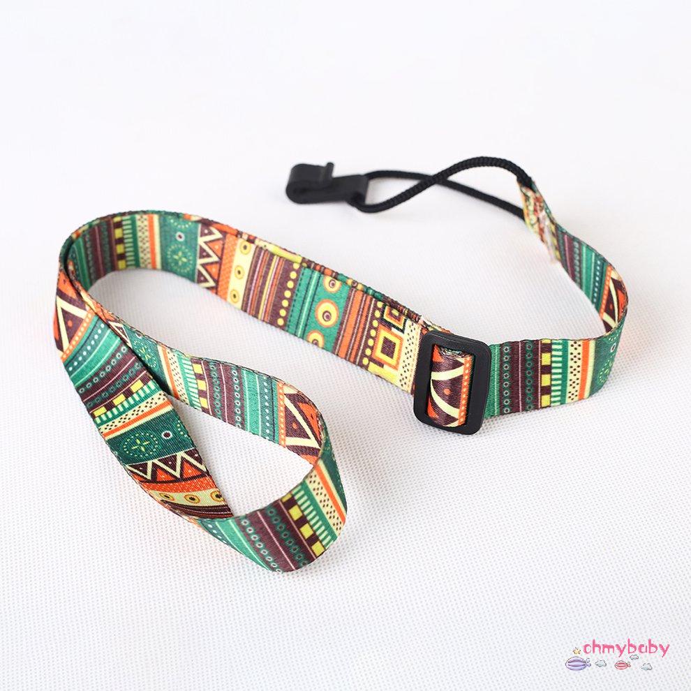 Phong cách dân tộc Dây đeo đàn ghi ta có thể điều chỉnh Ukulele Vai Dây đeo cổ Đai đeo [8/24]