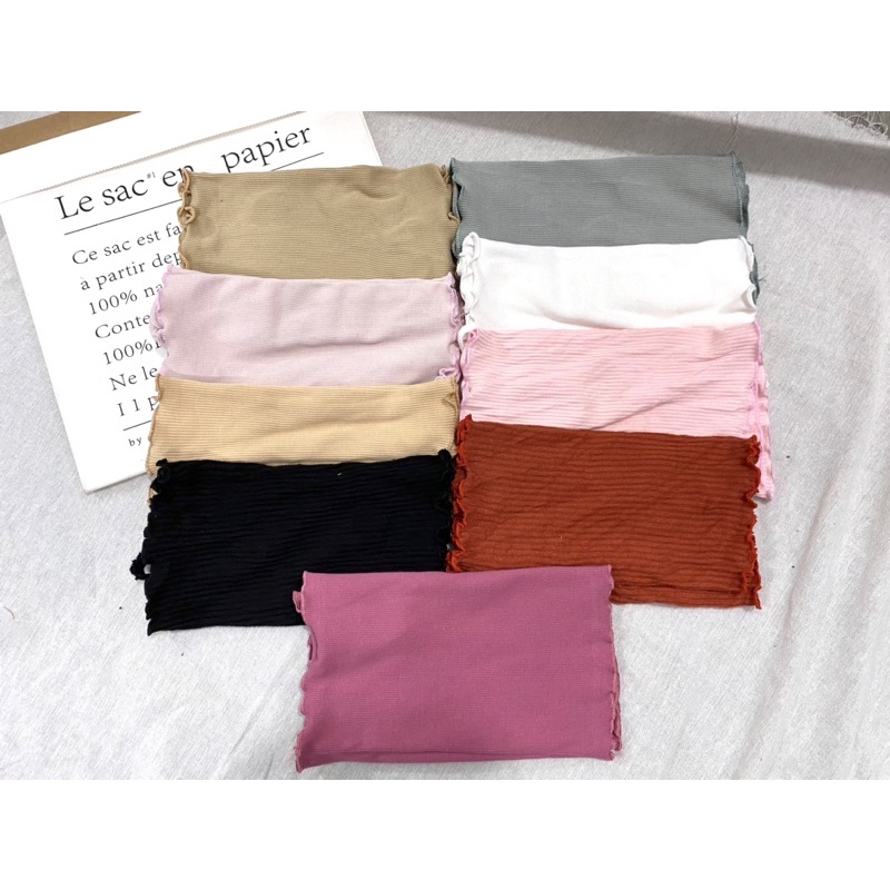 ÁO THUN GÂN HAI DÂY TRƠN NHIỀU MÀUChizi Shop