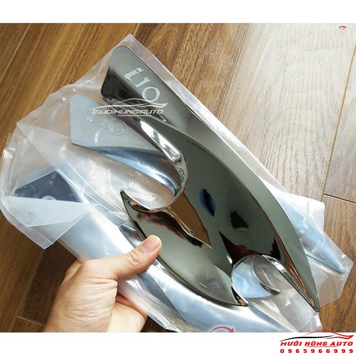Ốp Chén Cửa Mạ Crom Cao Cấp Dành Cho Xe Hyundai i10