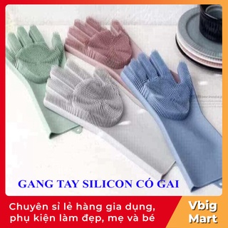 Găng tay đa năng bằng silicon có gai (1 cái) Vbig Mart