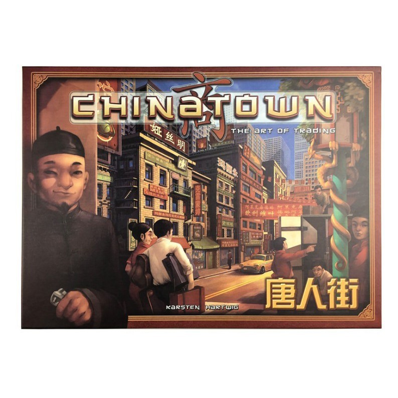 Trò Chơi Board Game China Town - Thị Trấn Người Hoa Trò Chơi Tài Chính