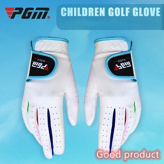 【In stock】 1pair Children Unisex Golf Gloves Breathable Left/Right Hand Anti-skid Glove