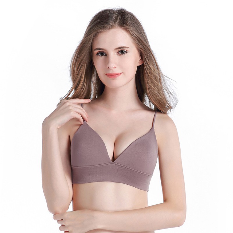 09001 &lt;37-70KG&gt; Áo Ngực Tam Giác Không Gọng Thép Mỏng