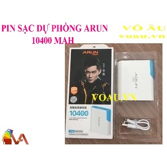 PIN SẠC DỰ PHÒNG ARUN 10400 MAH