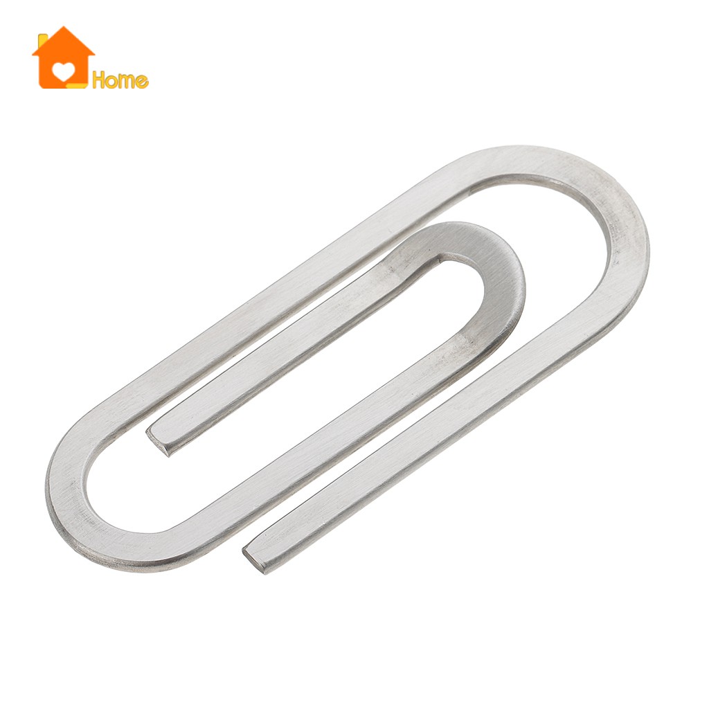 [Love_Home] Money Paper Clips Bookmark Memo Clip for Office School Supply Stationery