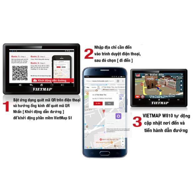 Camera hành trình Vietmap W810 | Ghi hình + dẫn đường bản đồ - Hãng phân phối | BigBuy360 - bigbuy360.vn