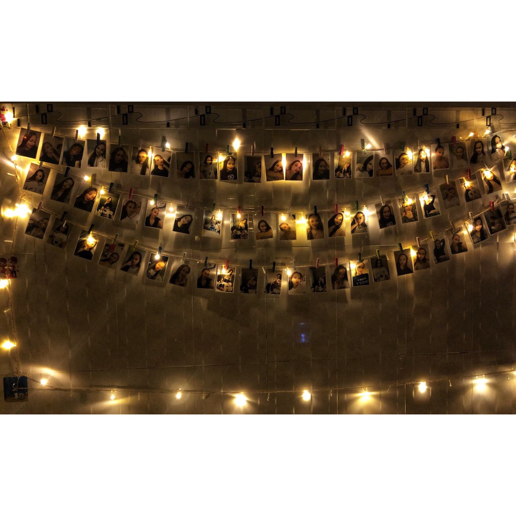 Đèn đom đóm, đèn led vàng dài 5 m