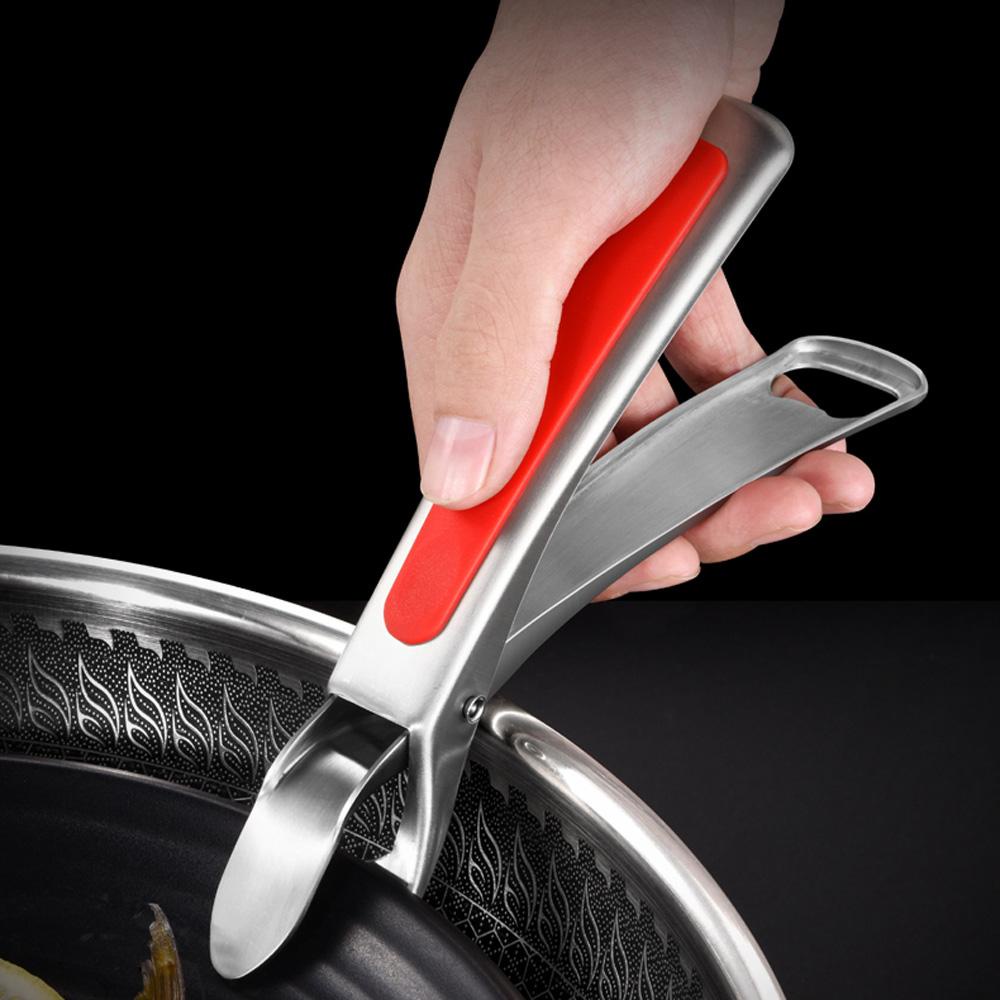 YIYU Kẹp Nhấc Nồi / Chảo Bằng Thép Không Gỉ Chất Lượng Cao