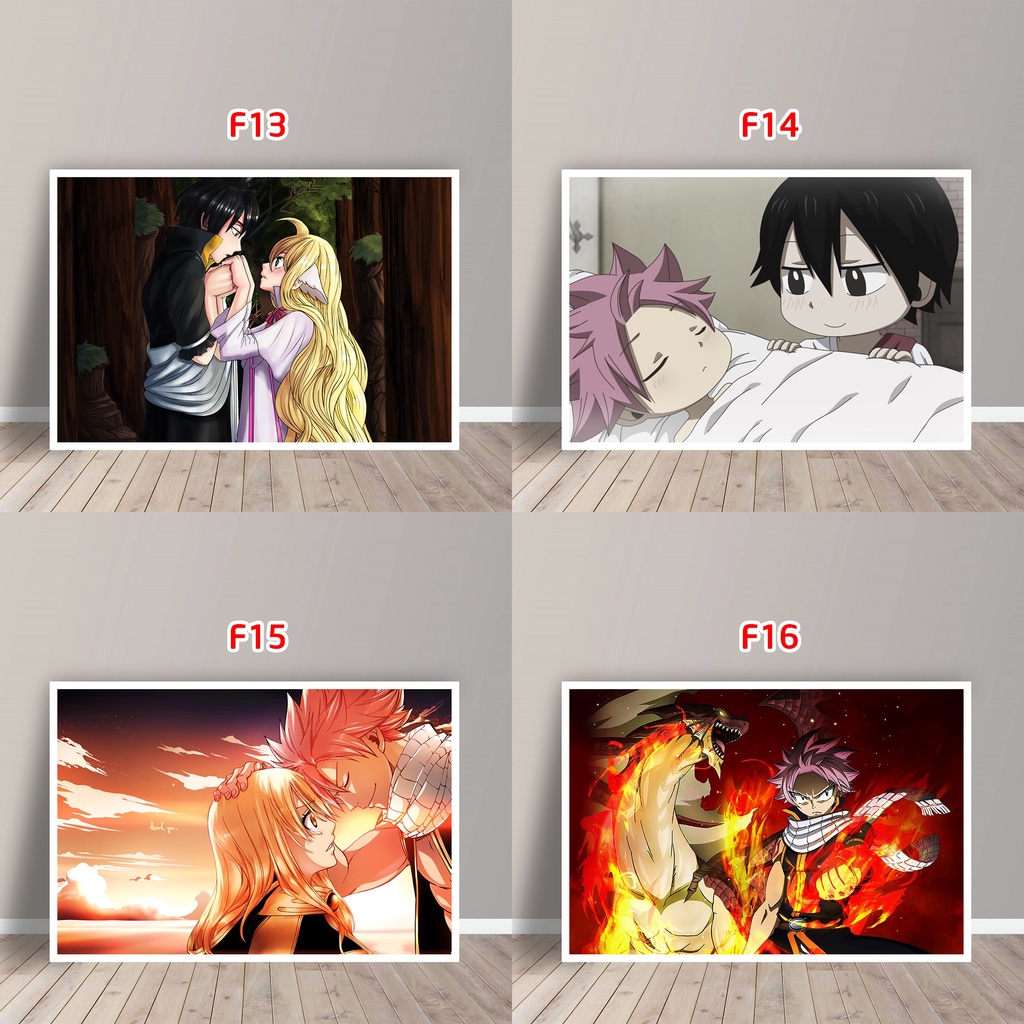 Tấm Postcard Cao Cấp Anime Fairy Tail