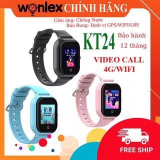 [𝙁𝙍𝙀𝙀 𝙎𝙃𝙄𝙋]⚡Đồng hồ định vị trẻ em KT24 WONLEX 4G gọi video call , định vị , chịu nước ip67