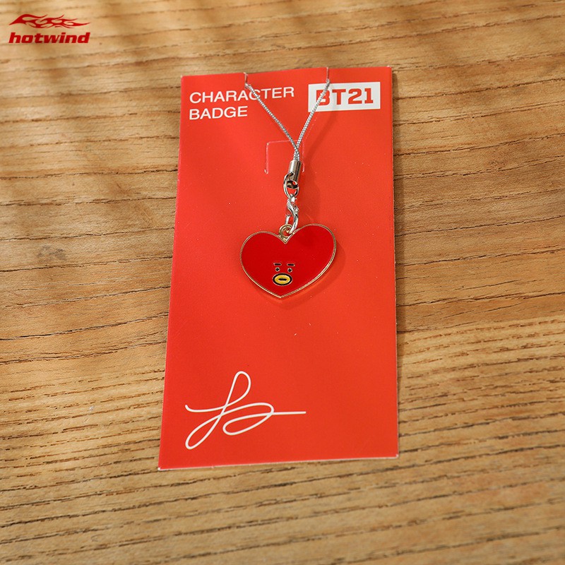 Móc khóa dạng móc khóa in hình hoạt hình cho fan hâm mộ nhóm nhạc BTS