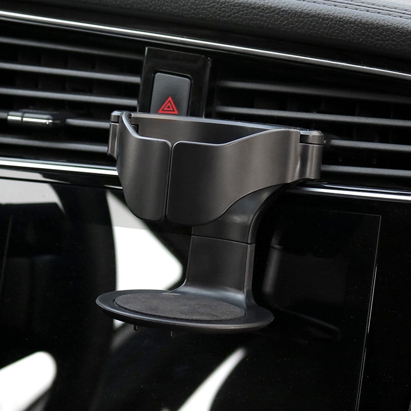 SEAMETAL Giá Đỡ Cốc Nước Bằng ABS Gắn Lỗ Thông Gió Xe Hơi Tiện Dụng