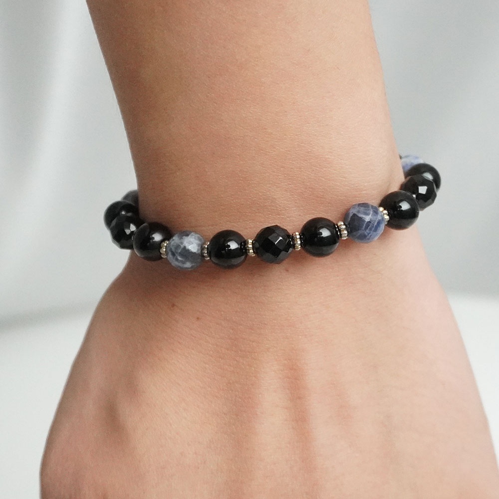 Delixir BTS Jungkook's Onyx Sodalite Bracelet