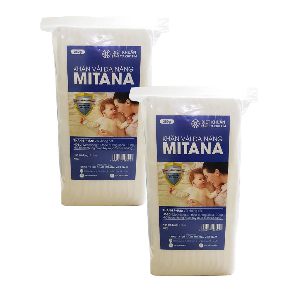 Combo 10 gói khăn khô đa năng 250g