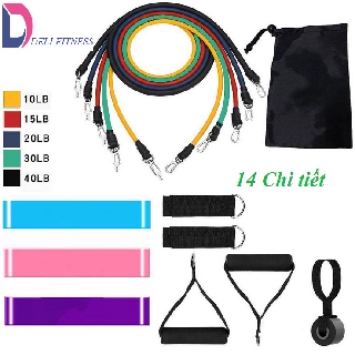 Combo Bộ 5 Dây Ngũ Sắc Kèm 14 Chi Tiết( Y hình đại diện)Mã S01+ DD