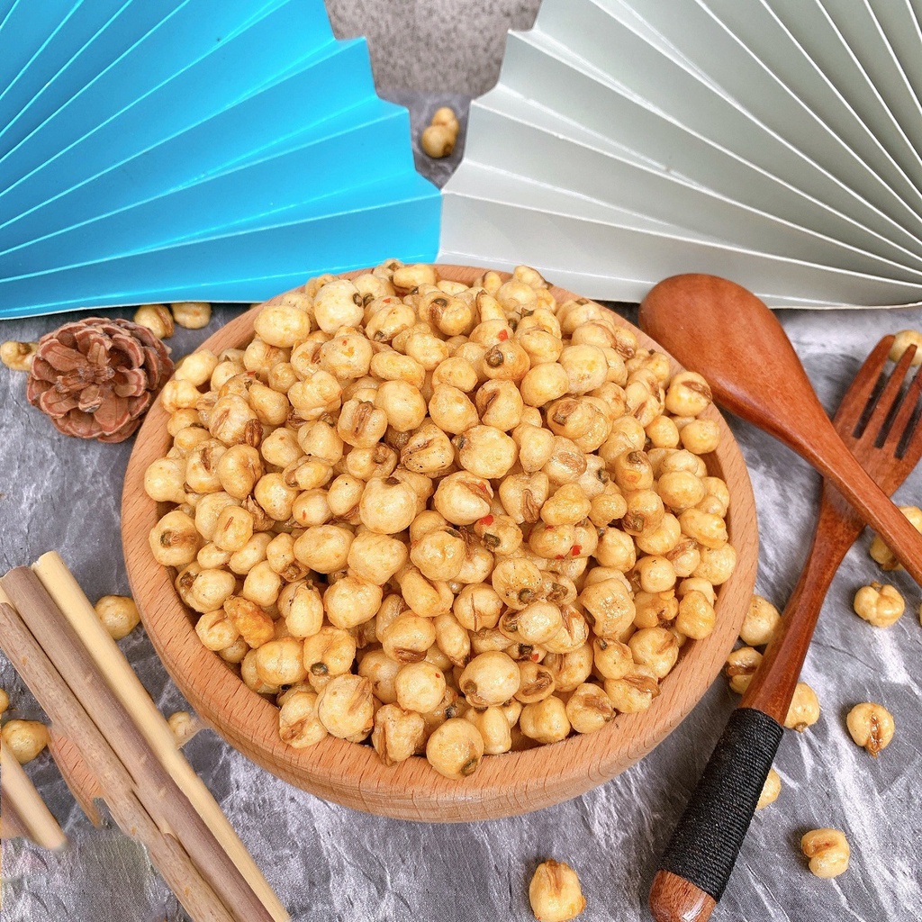 Bắp sấy mắm ớt vị đậm đà giòn tan siêu ngon 350gr Lê Hải
