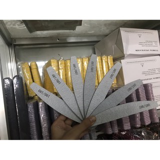 (Loại dày) Dũa móng tay 2 mặt loại xịn 100/180