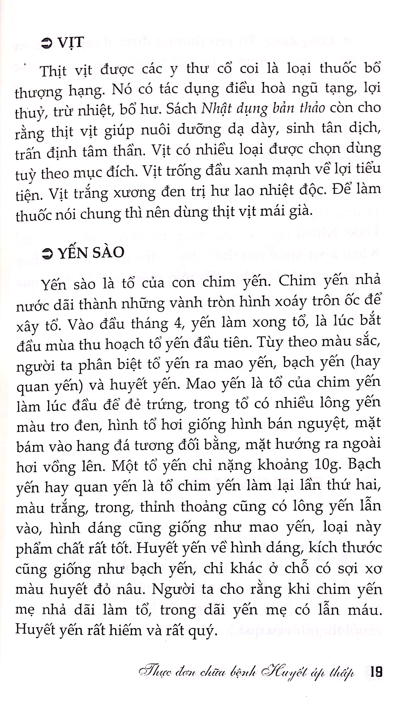 Sách Thực Đơn Chữa Bệnh Huyết Áp Thấp