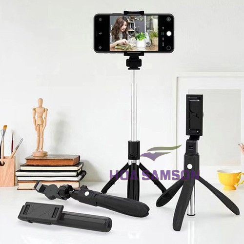 Gậy Chụp Ảnh Tự Sướng Bluetooth 3 Chân Đa Năng – Tripod K07 – Chụp Hình Selfie | BigBuy360 - bigbuy360.vn
