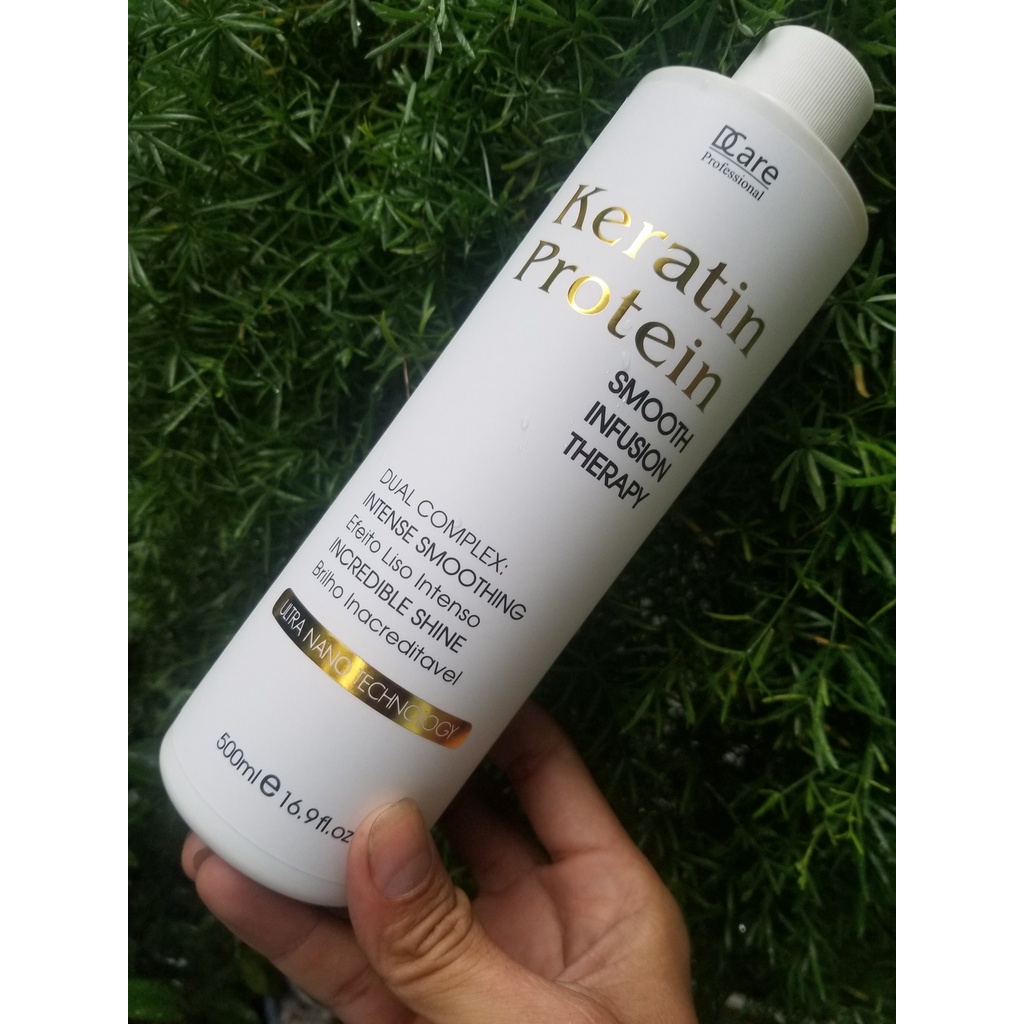 Keratin Treatment protein DCare phục hồi tóc hư tổn nặng 500ml.