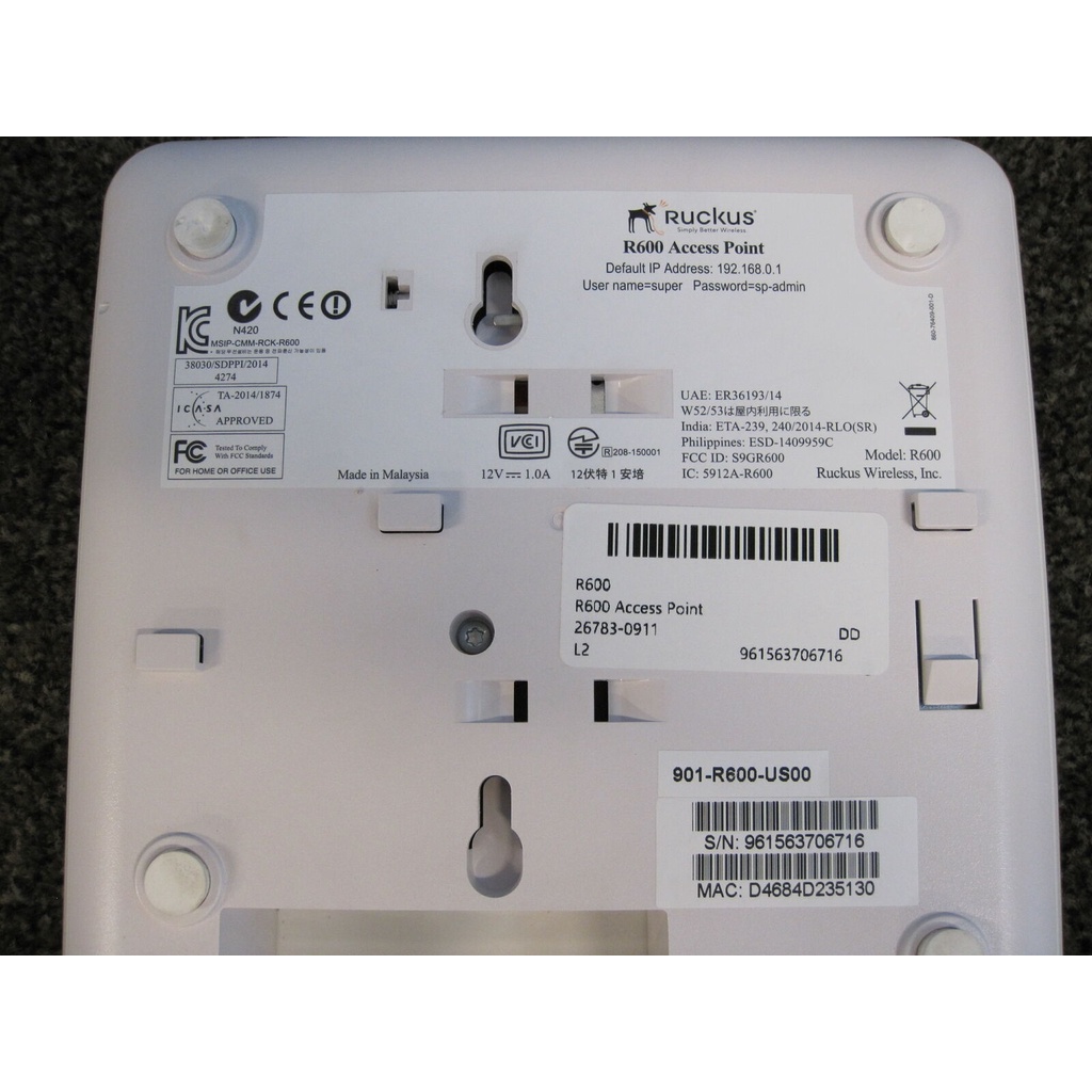 Bộ phát wifi Ruckus R300 xuyên tường, siêu chịu tải chuyên dùng văn phòng, quá cafe game, nhà hàng, khách sạn và nhà trọ | BigBuy360 - bigbuy360.vn