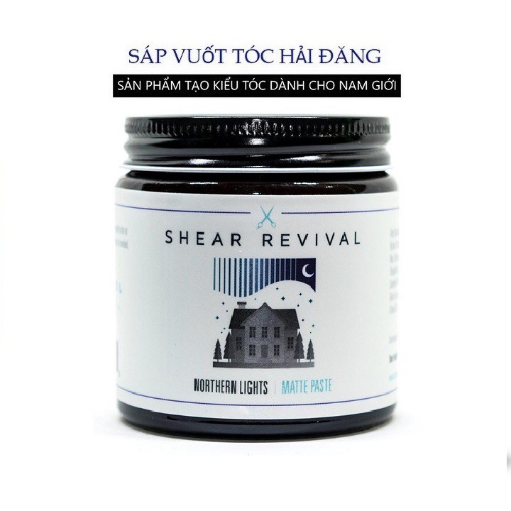 [ Chính Hãng USA ] Sáp vuốt tóc Shear Revival NORTHERN LIGHTS MATTE PASTE - 96g